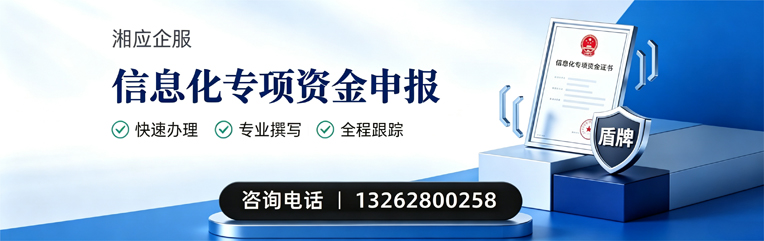 青岛信息化专项资金申报服务