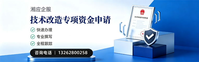 青岛技术改造专项资金申报服务
