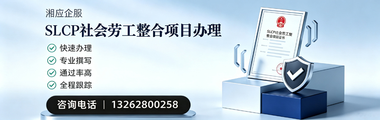 青岛SLCP社会劳工整合项目申报服务