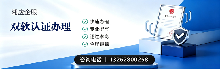 青岛双软认证申报服务