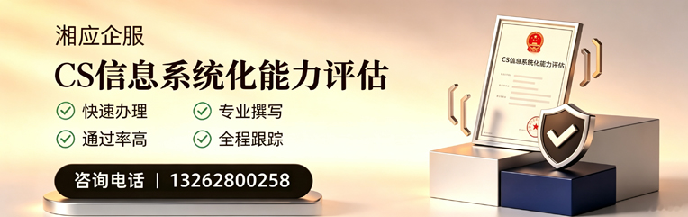 青岛CS信息系统化能力评估申报服务